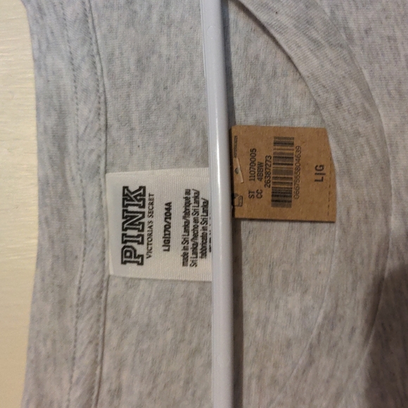 π₯VS Pink shine campus tee sz L NWT - Picture 9 of 10